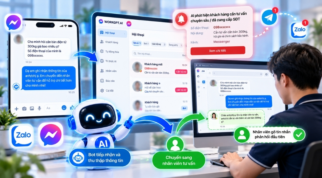 Cơ chế nhận diện tự động từ phía AI