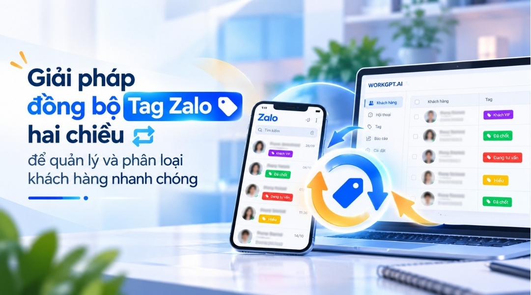 đồng bộ Tag Zalo hai chiều