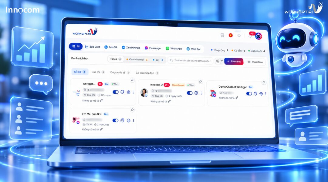Gom quản lý đa tài khoản về 1 Portal