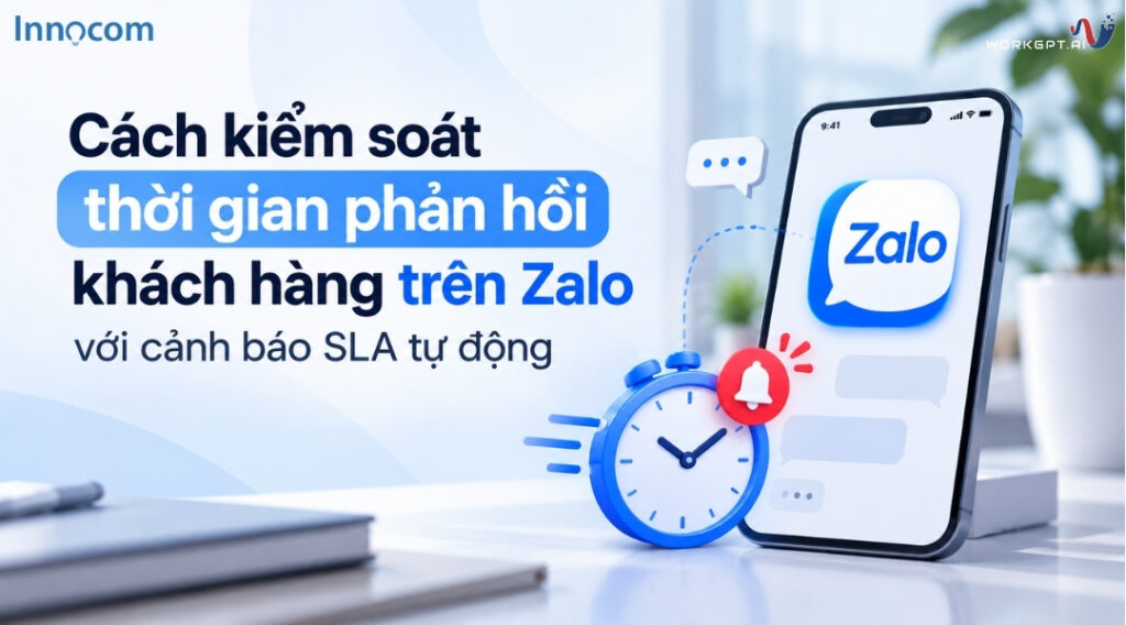 Cách kiểm soát thời gian phản hồi khách hàng trên Zalo với cảnh báo SLA tự động