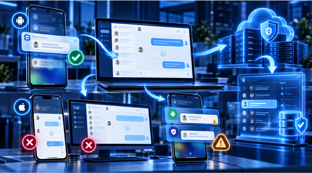 Tin nhắn zalo bị thu hồi có thể được lưu lại ở Android