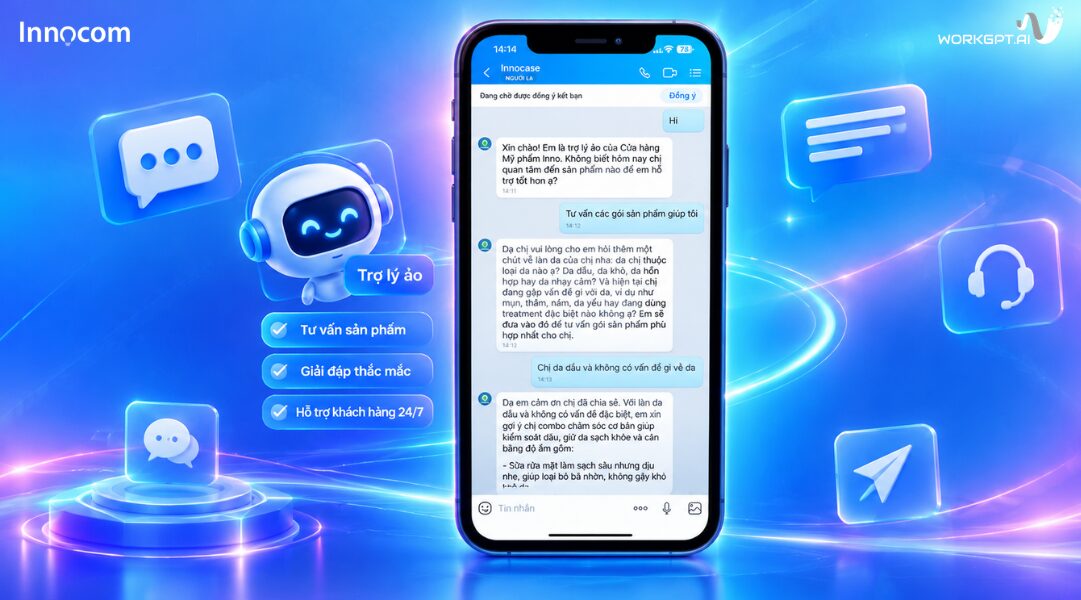 Ứng dụng AI Chatbot tư vấn 24_7