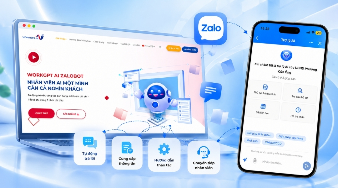 WorkGPT Zalo Chatbot AI